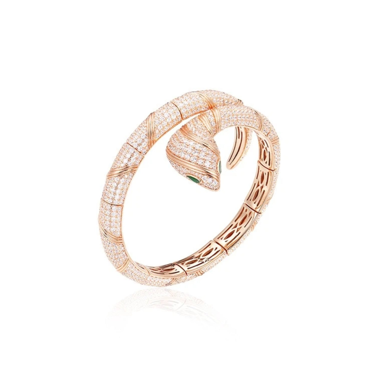 [baslovejewels]HAUTE COUTURE GOLD SERPENTI BRACELET