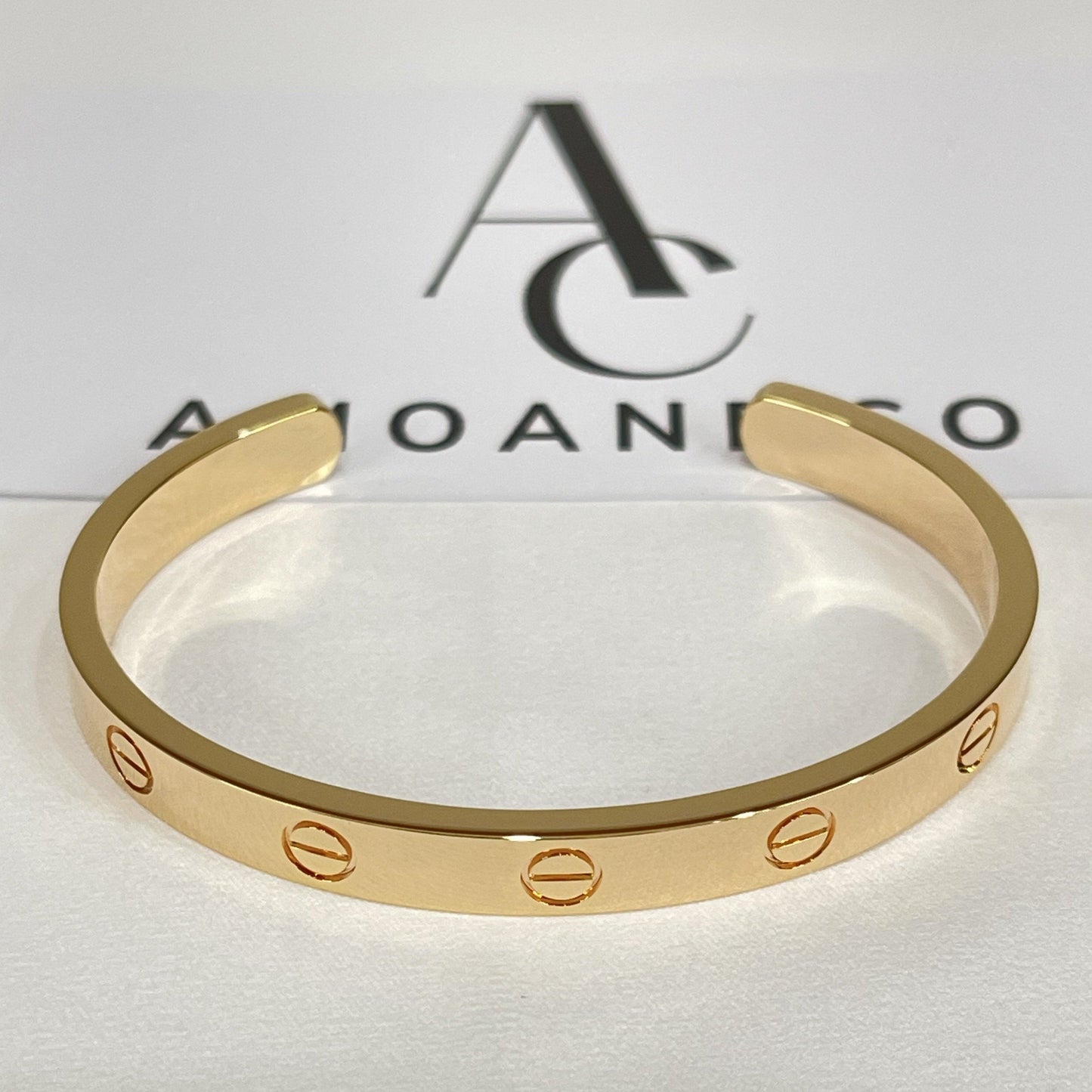 [baslovejewels]LOVE BRACELET 6.1MM OPEN CUFF