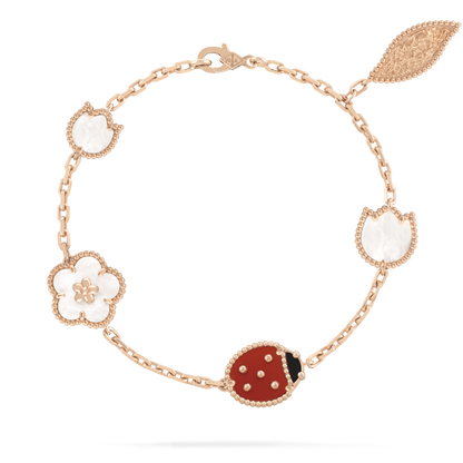 [basloveJW]LUCKY SPRING 5 MOTIF BRACELET