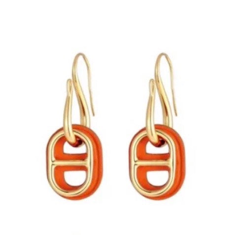 [baslovejewels]HM O'MAILLON GOLD EARRINGS