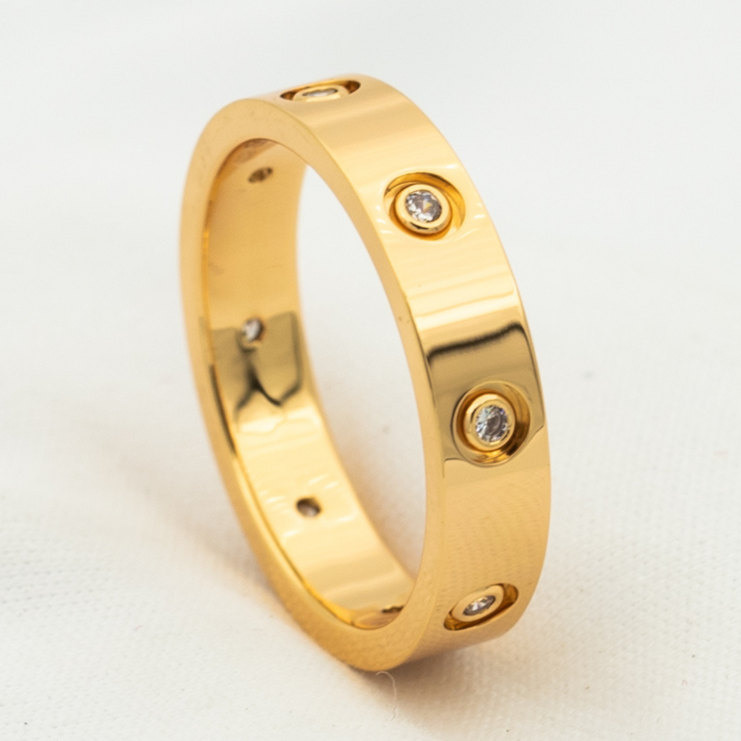 [baslovejewels]LOVE RING 3.6MM 8 DIAMONDS