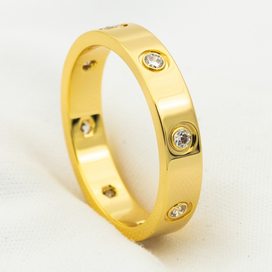 [baslovejewels]LOVE RING 3.6MM 8 DIAMONDS