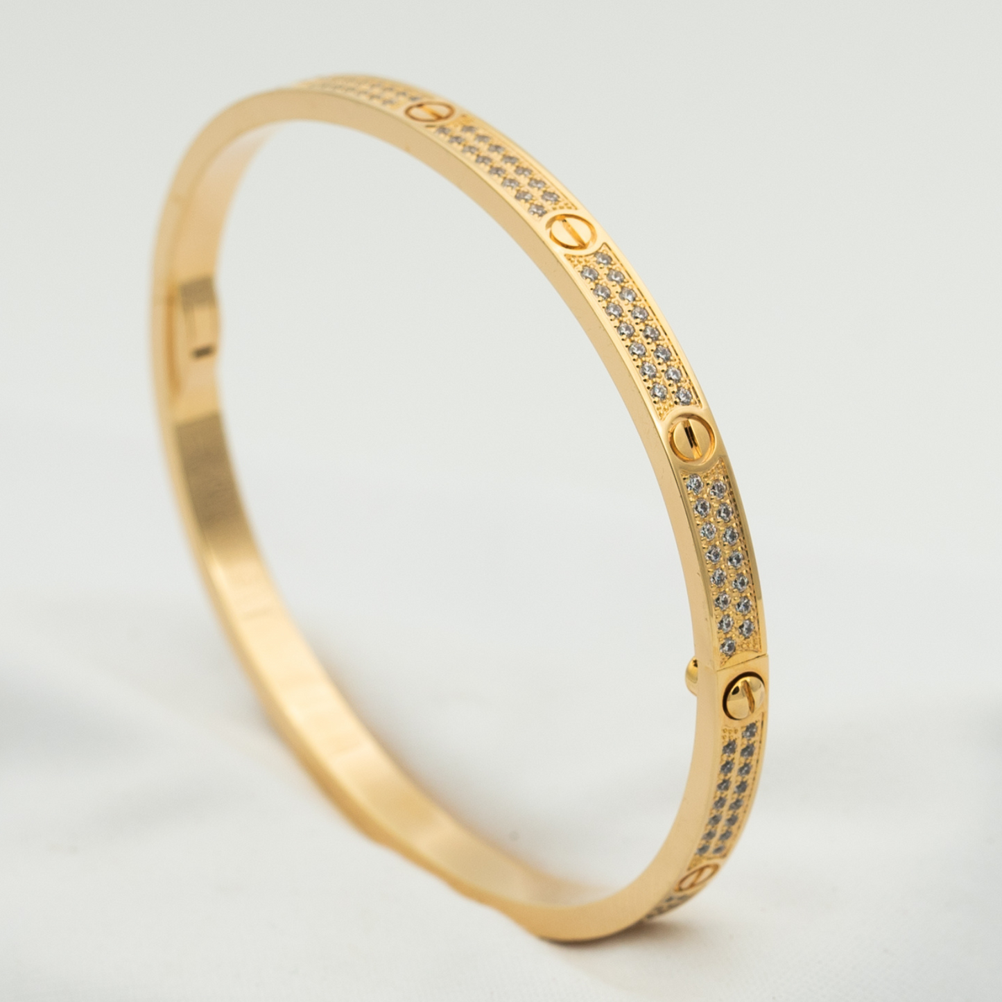 [baslovejewels]LOVE BRACELET 3.65MM DIAMOND-PAVED