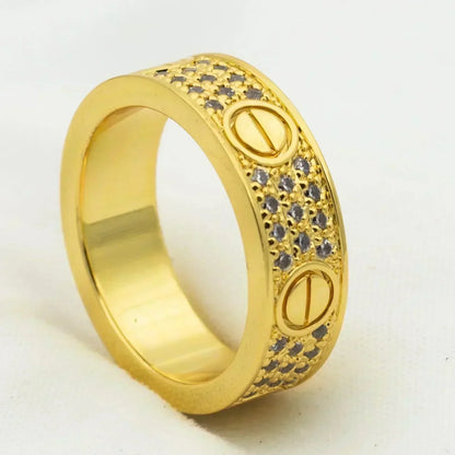 [baslovejewels]LOVE RING 5.5MM DIAMONDS PAVED