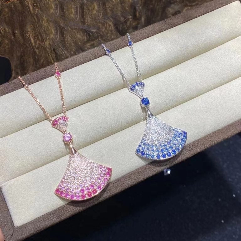 [baslovejewels]DREAM NECKLACE AGATE SILVER DIAMOND
