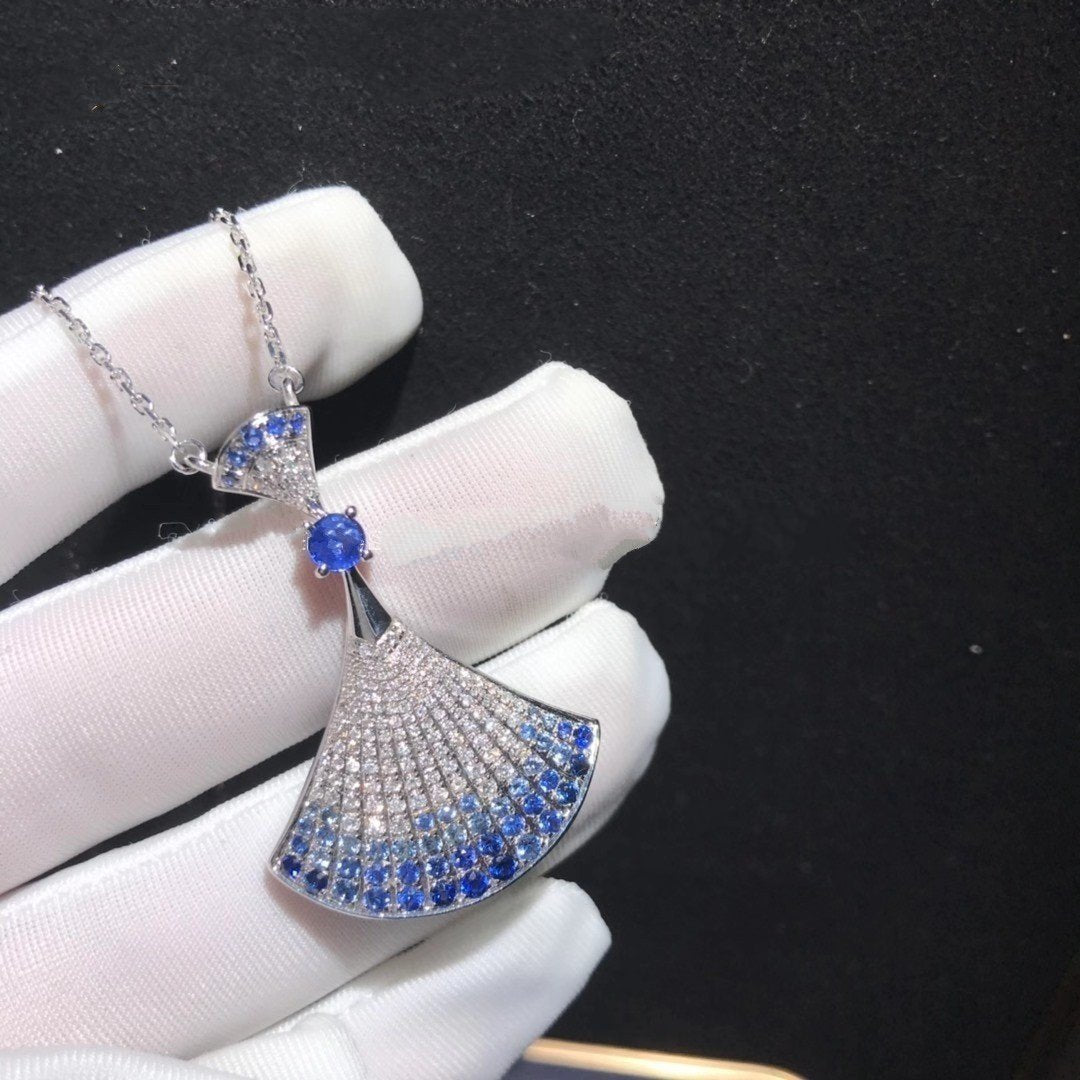 [baslovejewels]DREAM NECKLACE AGATE SILVER DIAMOND