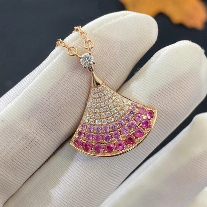 [baslovejewels]DREAM NECKLACE PINK GOLD PINK DIAMOND