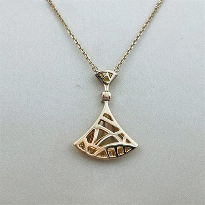 [baslovejewels]DREAM NECKLACE PINK GOLD DIAMOND
