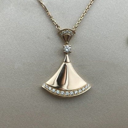[baslovejewels]DREAM NECKLACE PINK GOLD DIAMOND