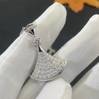 [baslovejewels]DREAM NECKLACE SILVER FULL DIAMOND