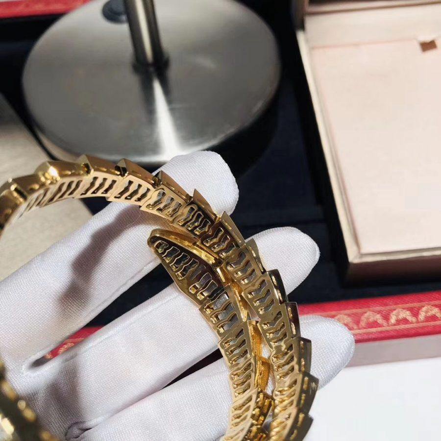 [baslovejewels]SERPENTI BRACELET 8MM GOLD DIAMOND
