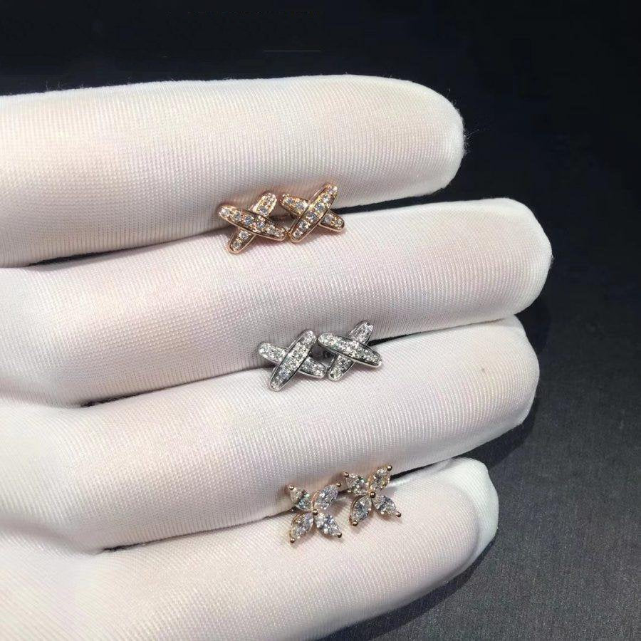[baslovejewels]JEUX DE DIAMOND EARRINGS