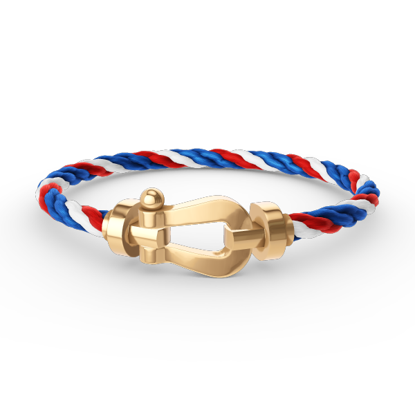 [baslovejewels]FORCE LARGE HORSESHOE NO DIAMOND BRACELET GOLD