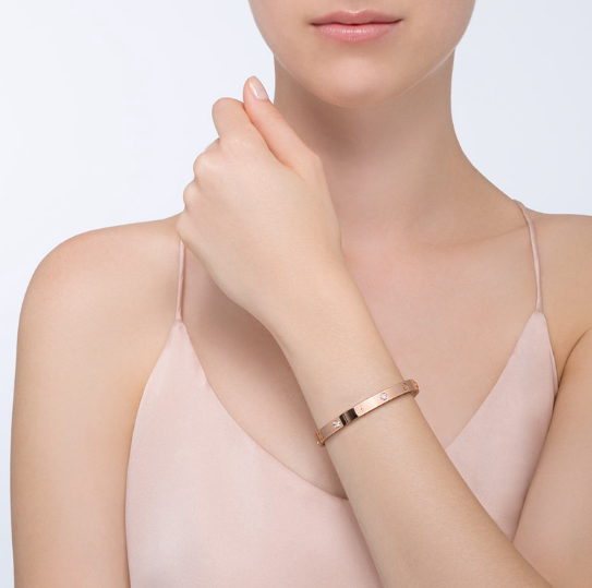 [baslovejewels]LOVE BRACELET 6.1MM 4 DIAMONDS