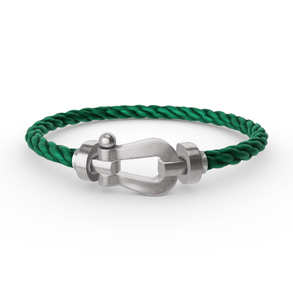 [baslovejewels]FORCE LARGE HORSESHOE NO DIAMOND BRACELET SILVER